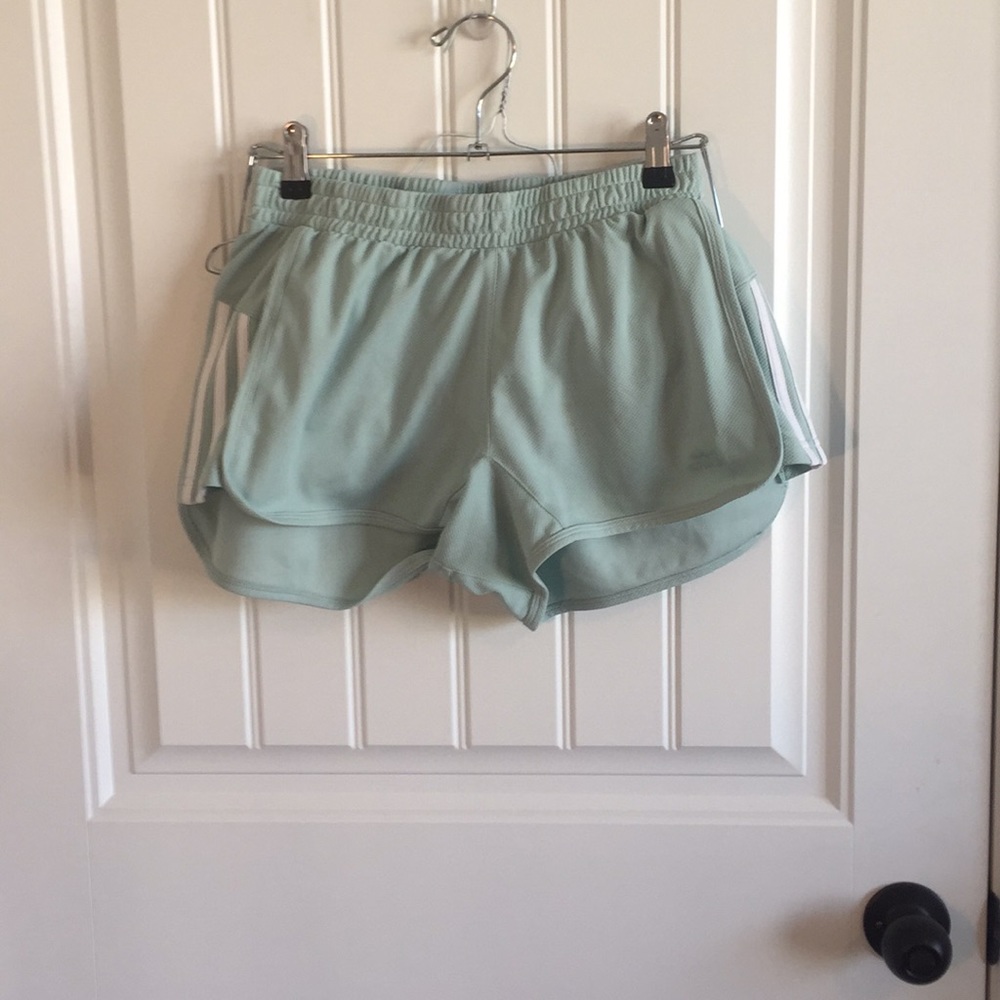 Small Adidas running shorts